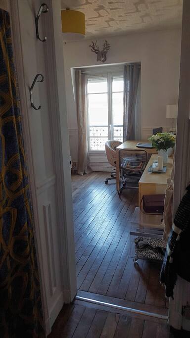 Vue de l'entrée