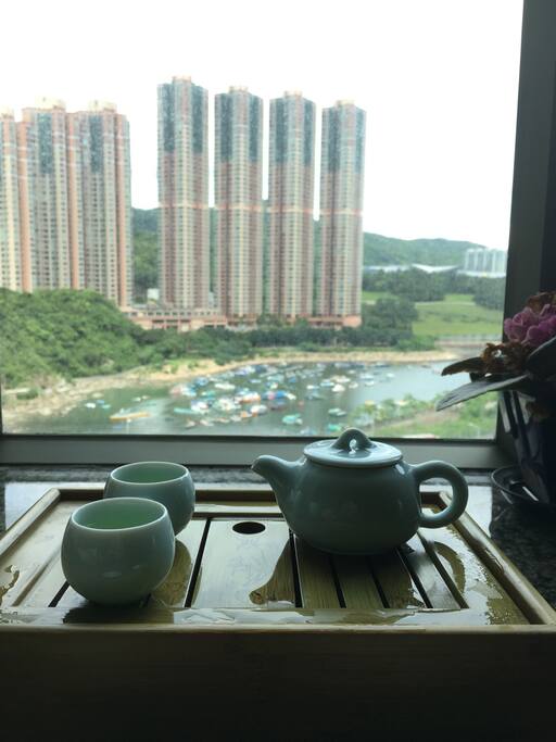 View from living room