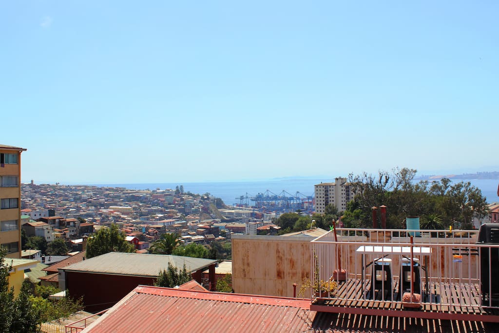 View from the upper balcony