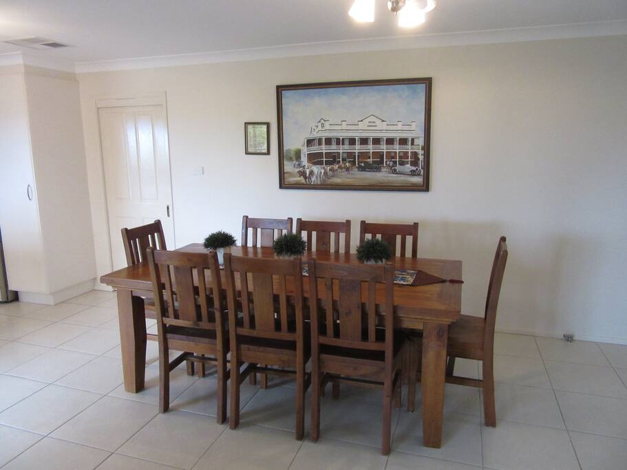Dining open plan