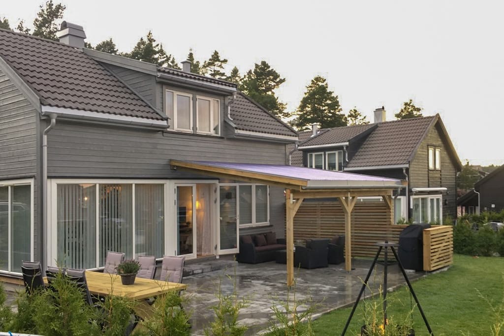 Terrasse roof added in 2016