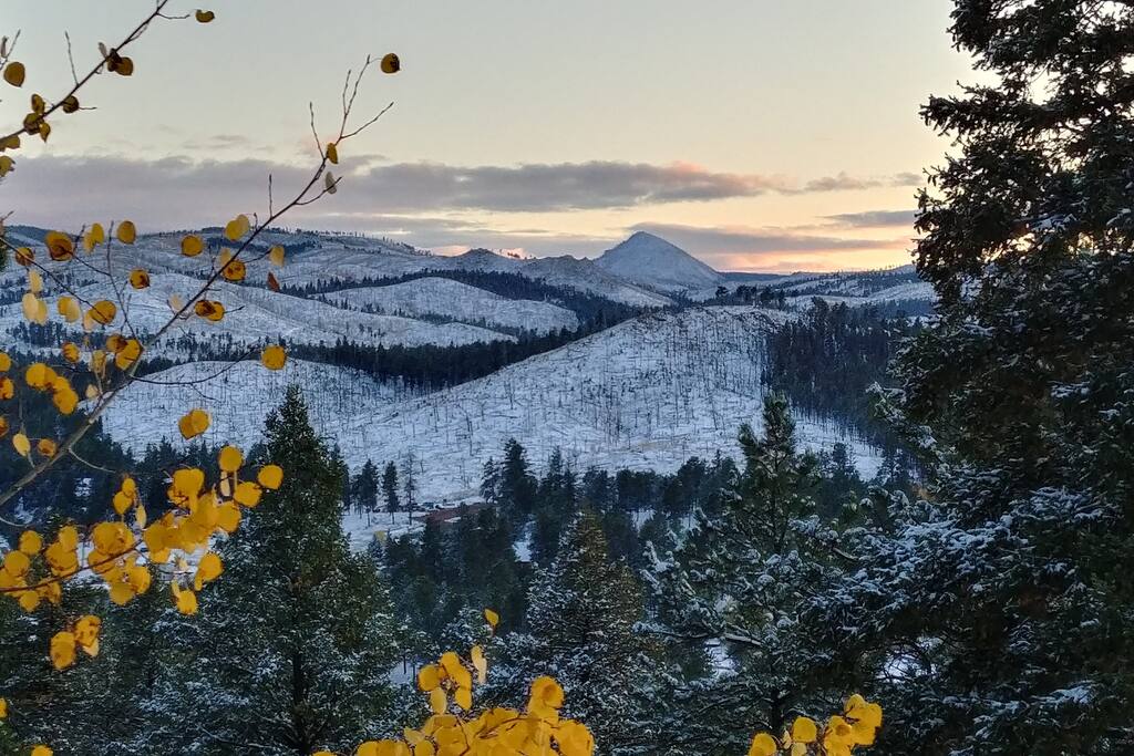 Aspen's, snow and Sheep's Nose