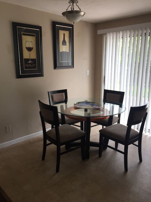 Dining area