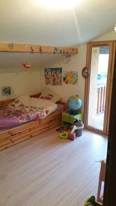 Chambre d'enfant deux couchage