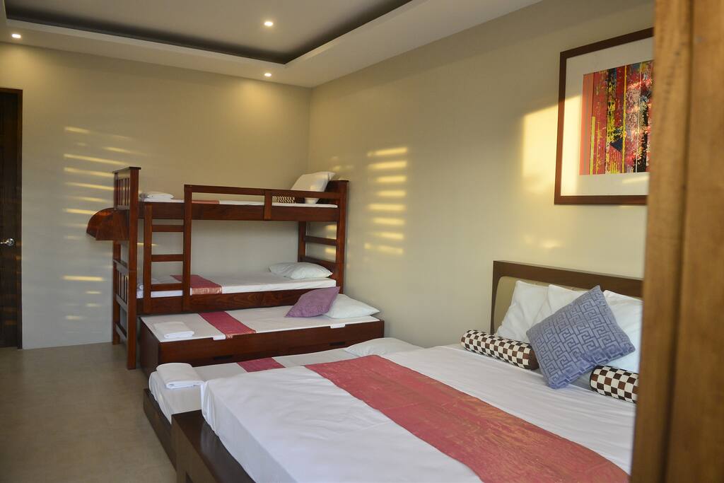 Complete set up of our room