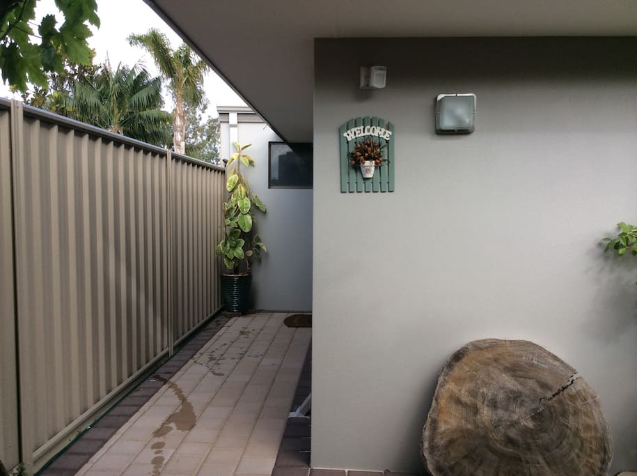 Your own private entrance