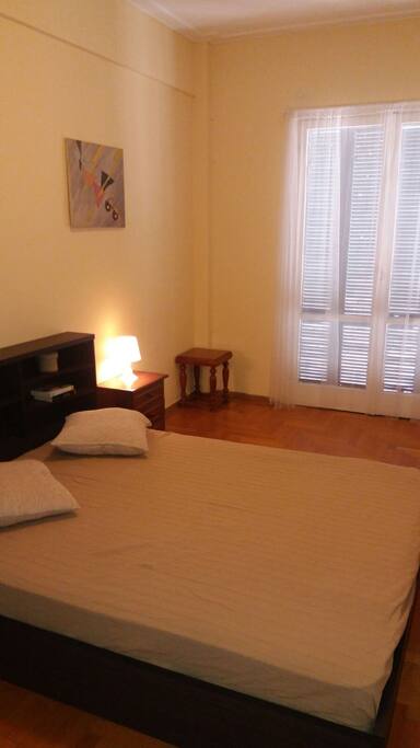 Master Bedroom with wardrobe and balcony, Comfortable & Spacious