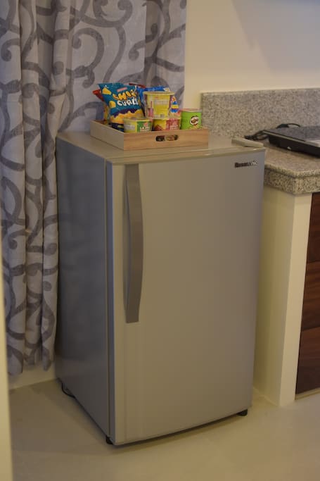 Ref with mini bar available for purchase