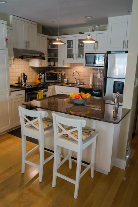 Kitchen, dining