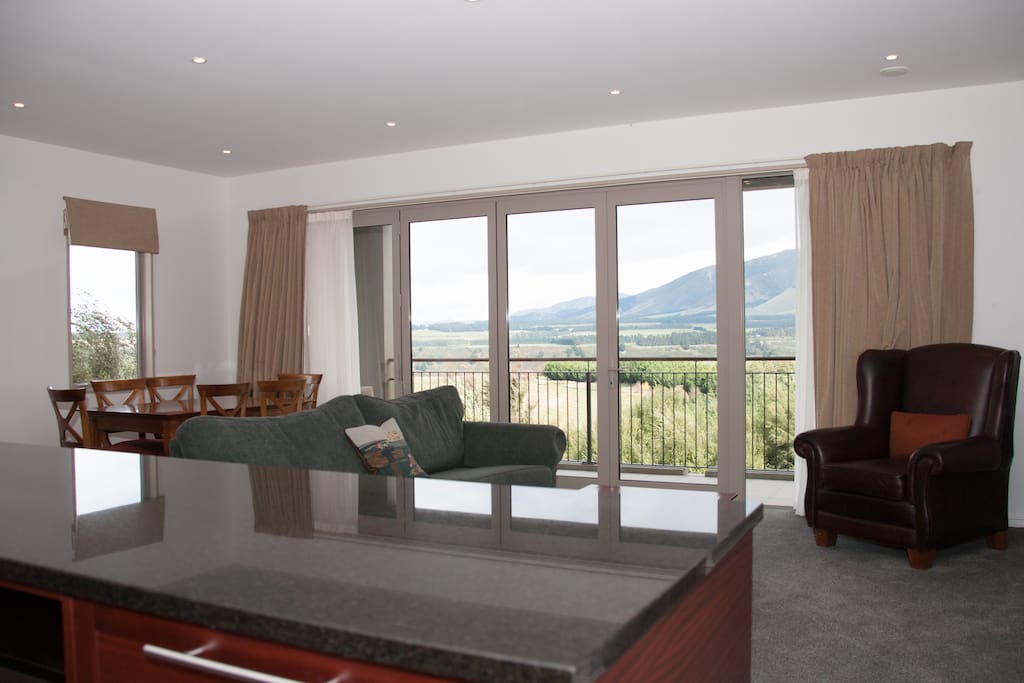 View from kitchen