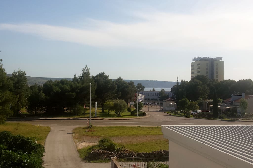 View from terrace