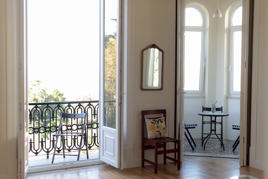 Balcony in the living room