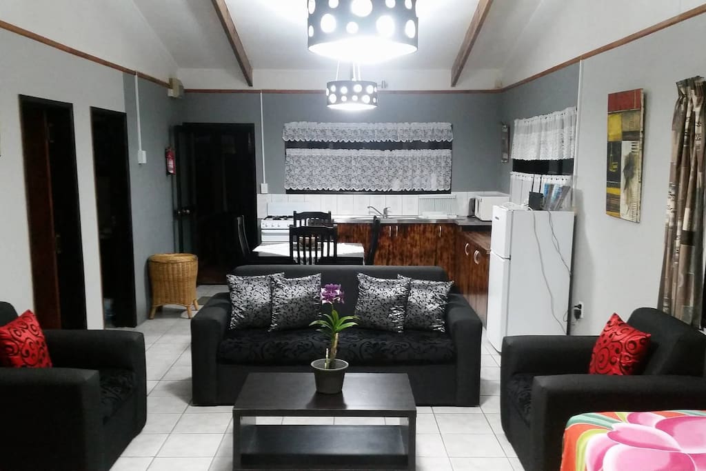 Lounge area....after mini makeover