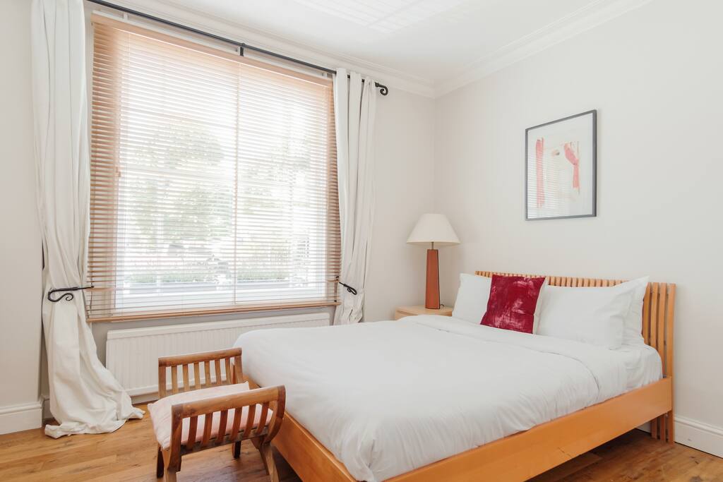 You'll have everything you need; a lovely double bedroom...