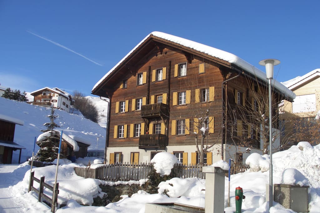 Das Haus im Winter