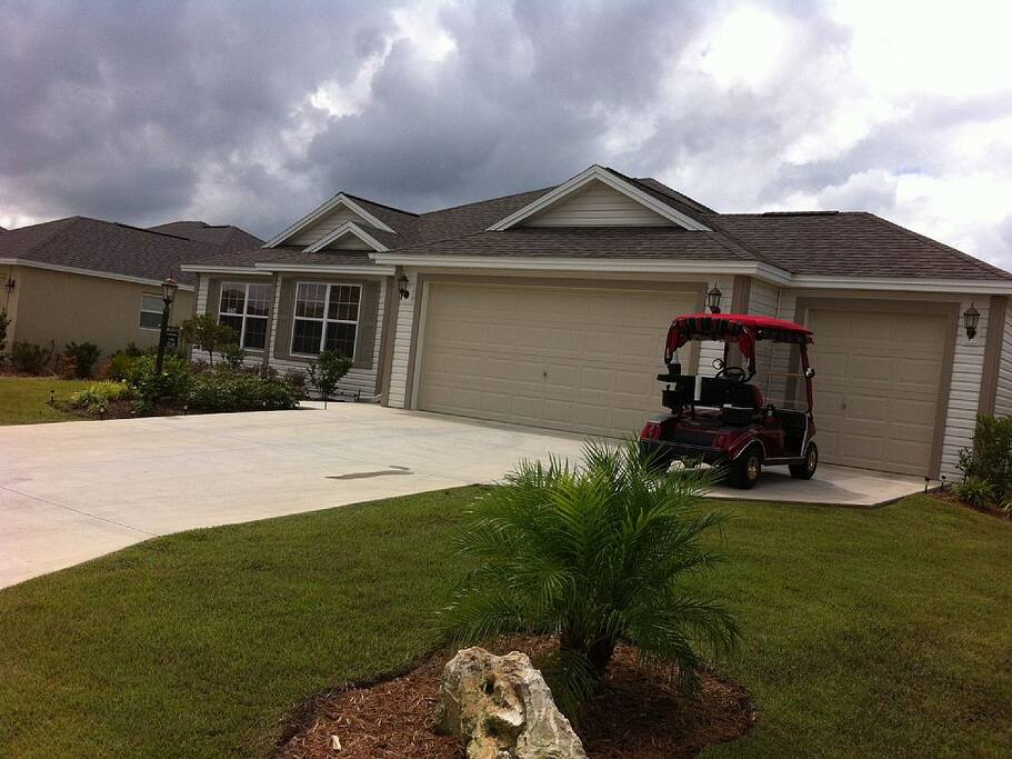 Separate Bay for Golf Cart