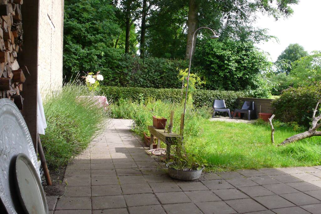 Luwe achtertuin, 100% privacy