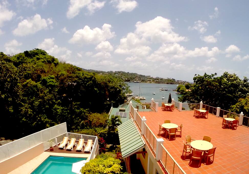 View from Ocean View Villas