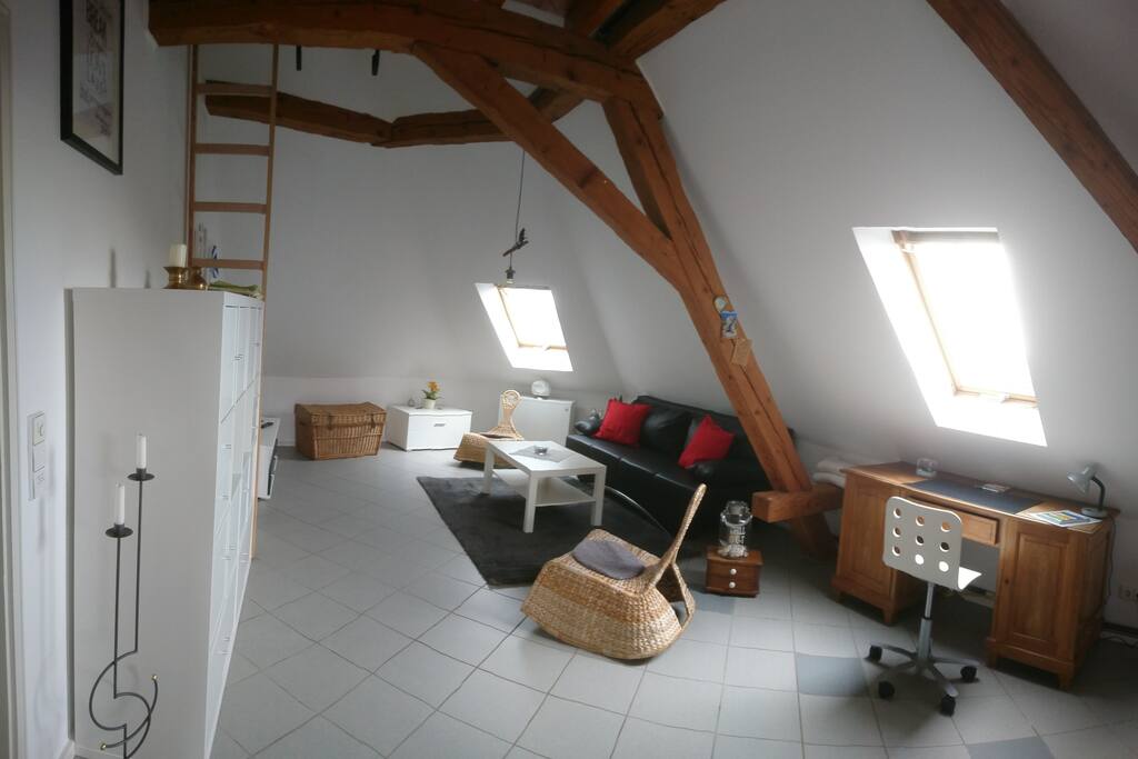Blick auf Wohnbereich
