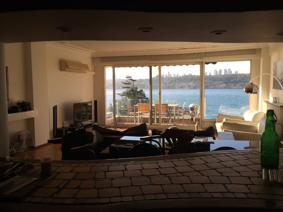 view from the kitchen