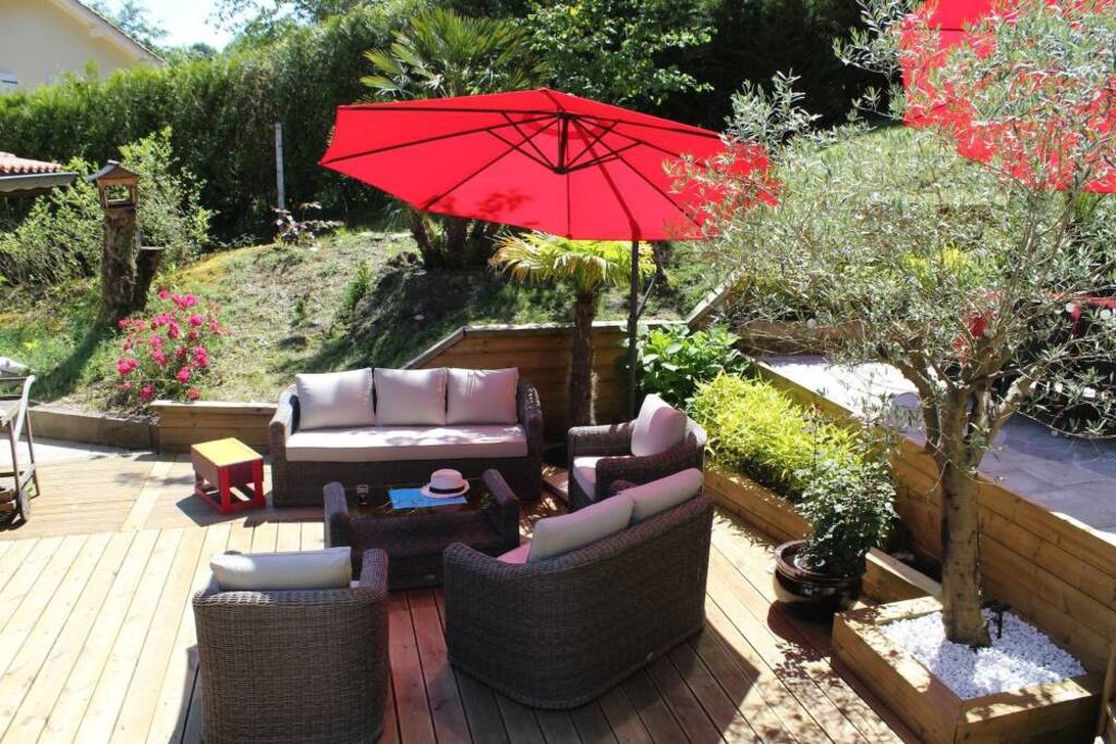 La terrasse au sud