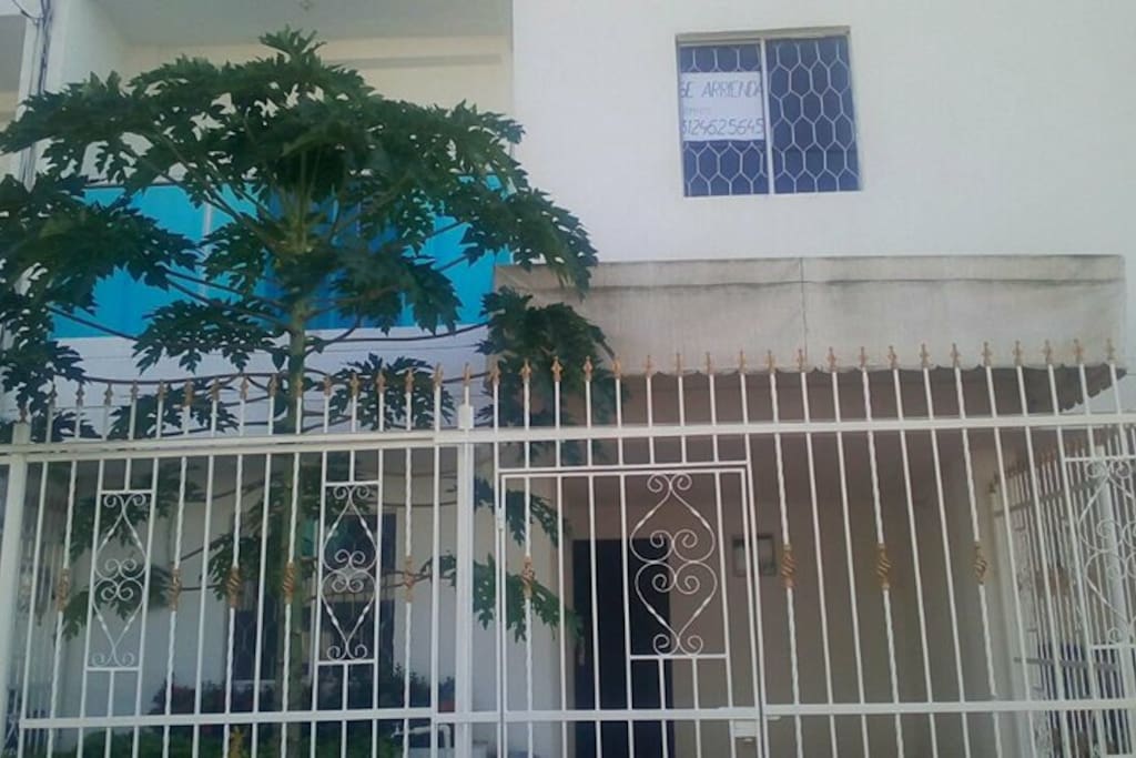 Fachada casa de Turbaco-Bolivar