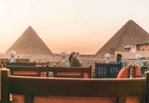 Superior triple Room with Pyramids View & balcony
