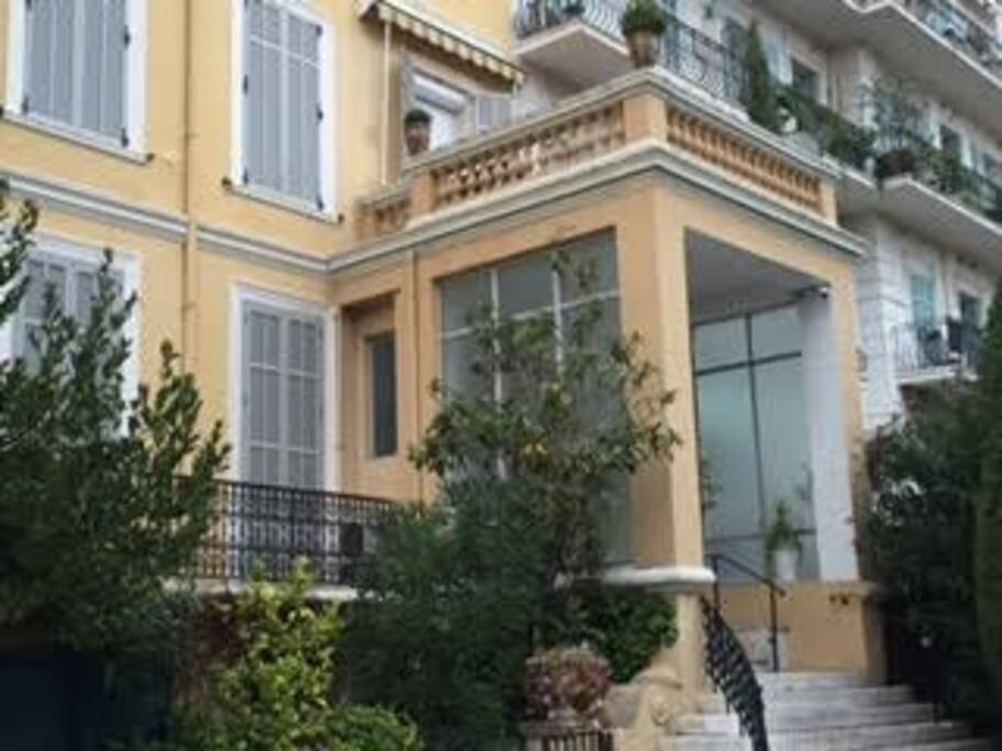 façade de l'immeuble