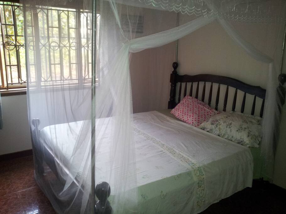 One of our beds in the rooms