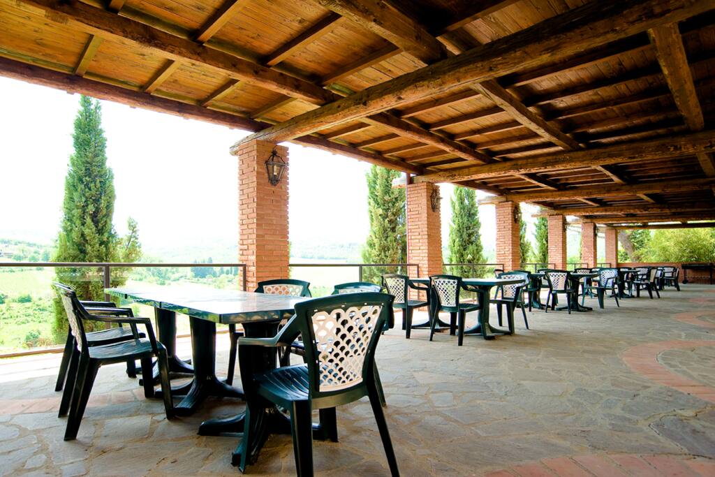 La terrazza panoramica
