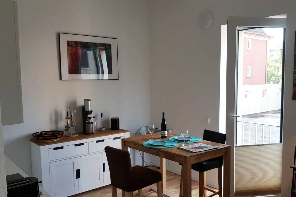 Wohnzimmer/Küche Living/Kitchen