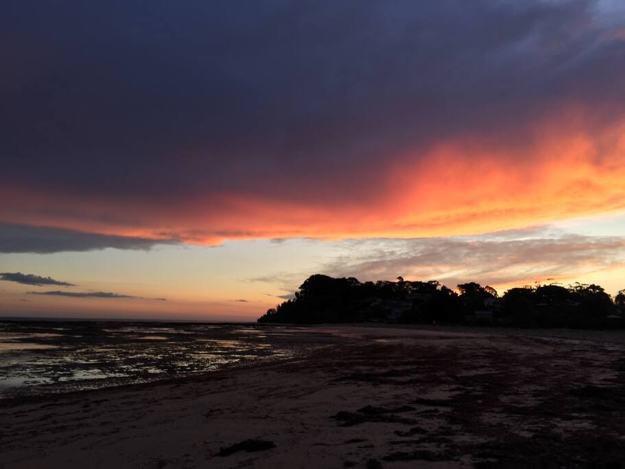 Some amazing sunsets to be seen.