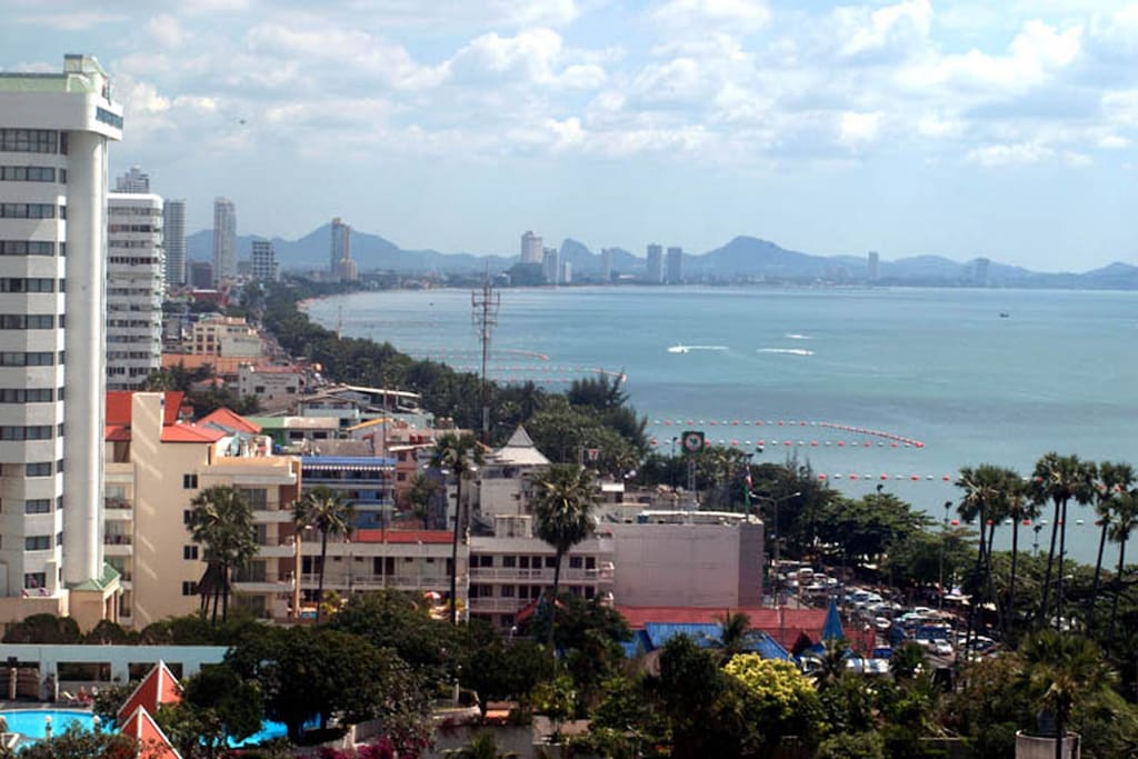 view from balcony