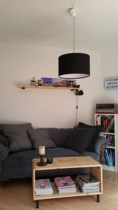 Gemütliche Sofaecke