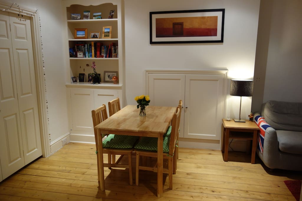 The dining room