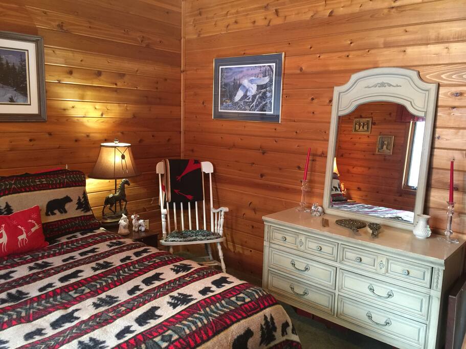 Bureau and rocking chair in your bedroom
