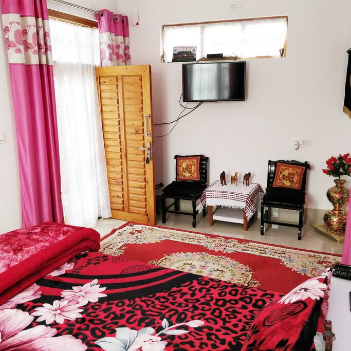 Room interior with complete ventilation