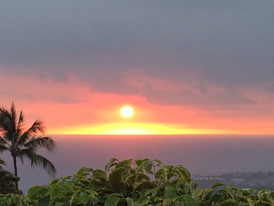 The view from the pool! Sunsets daily!