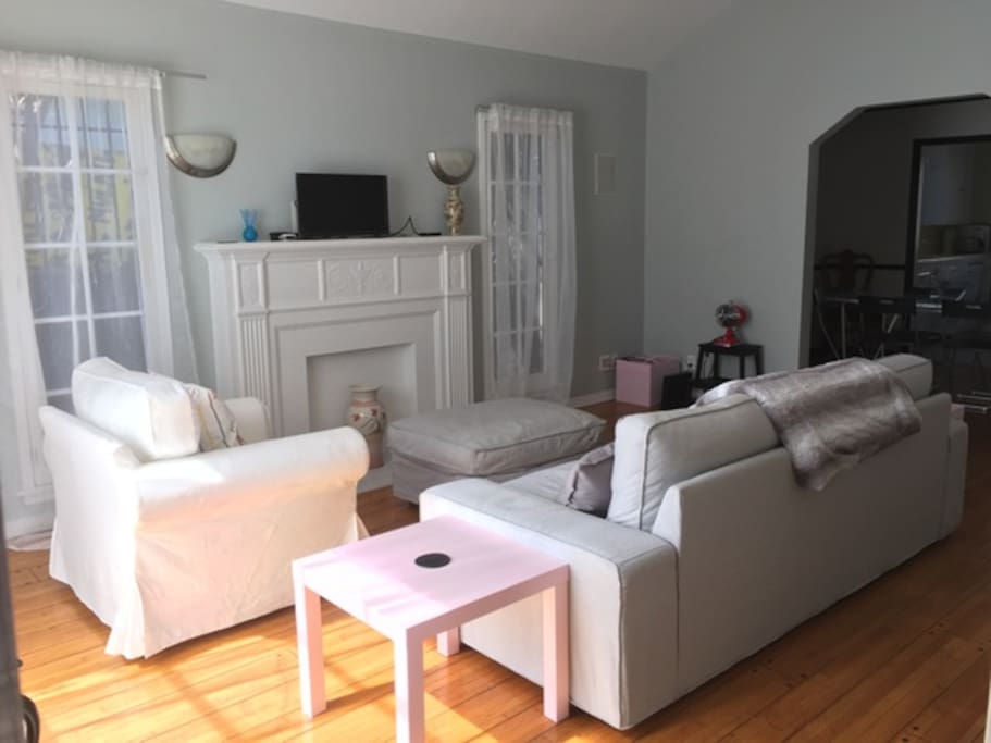 Our comfy living room
