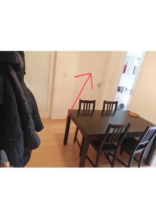 This is the room rented.