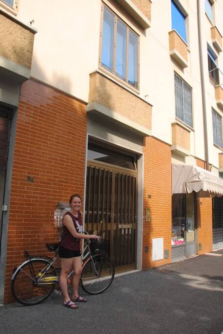 L'entrata del condominio