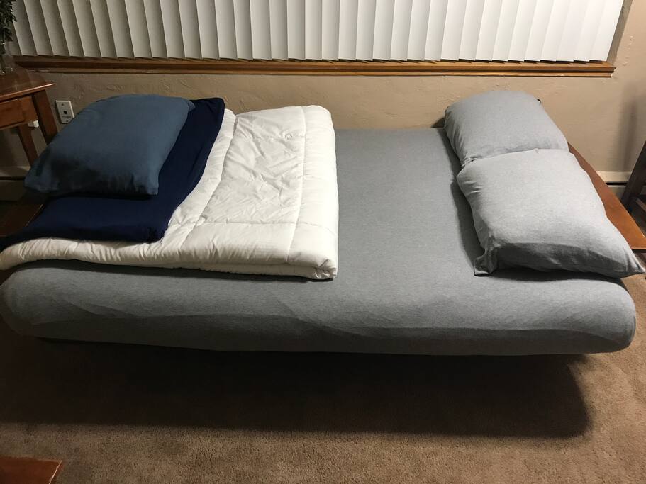 the comfortable place where our guest will sleep