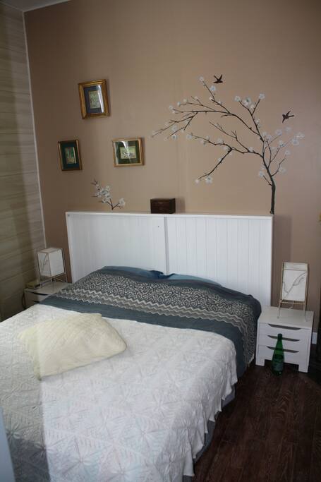 La chambre du rez de chaussée