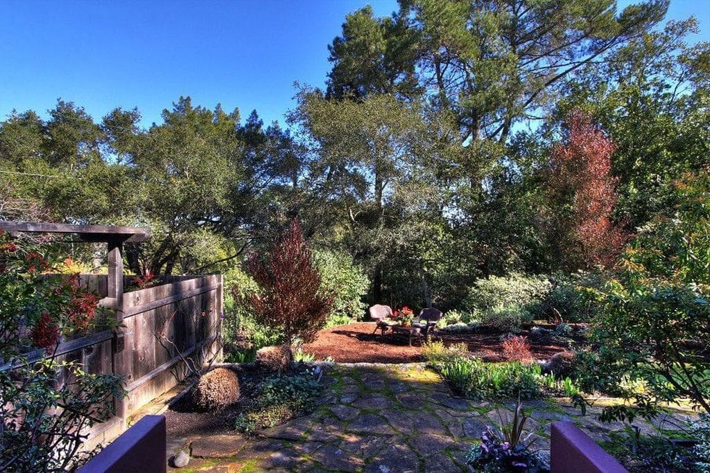 Garden View from the Front Door