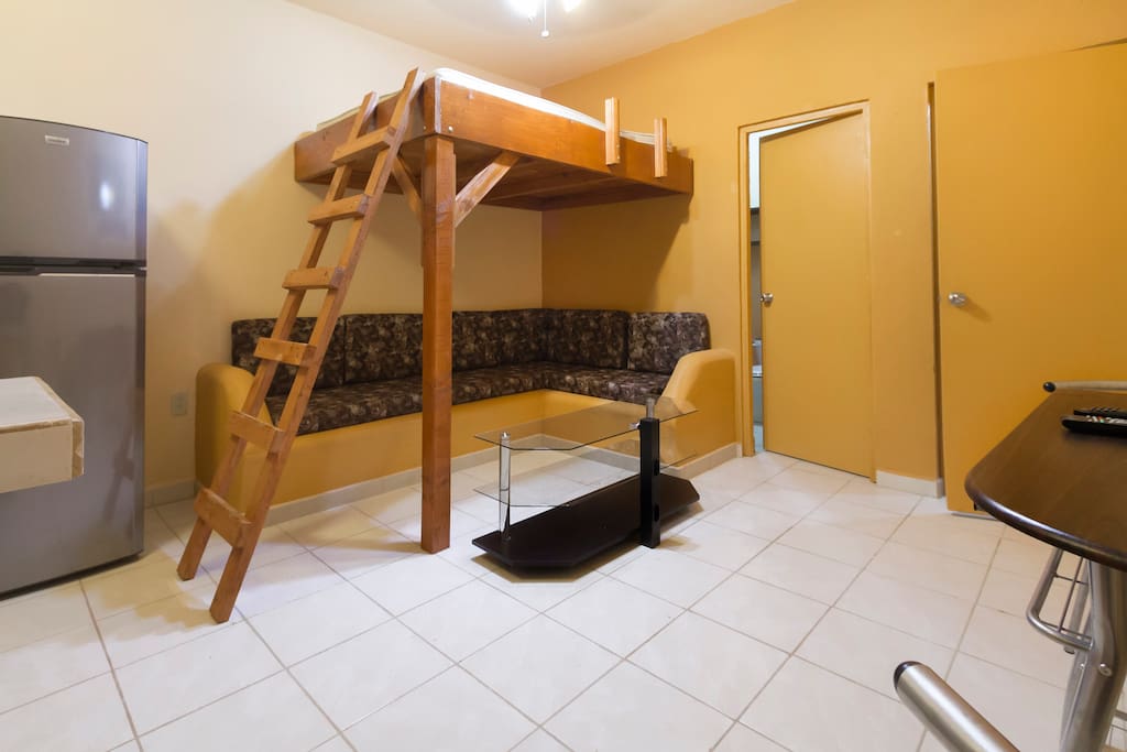 Cross section, living area