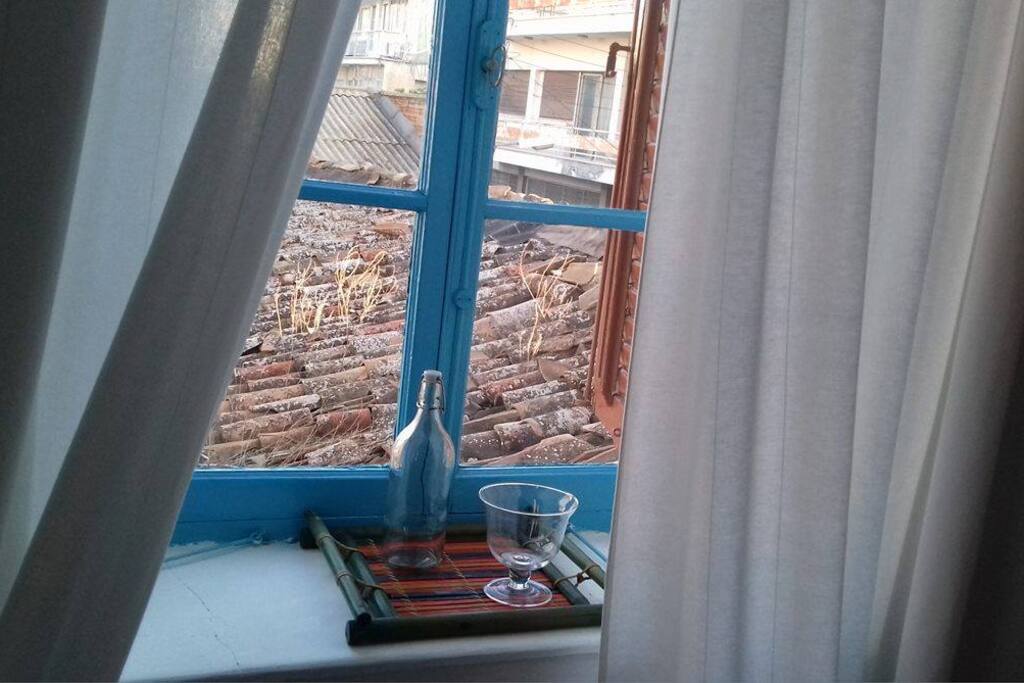 upper floor double bedroom window view #3