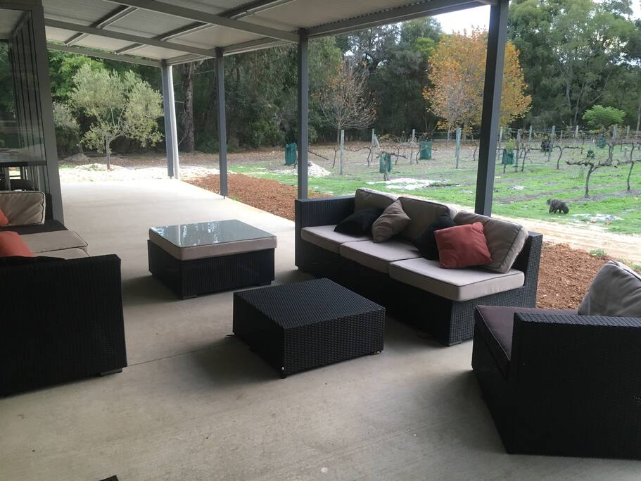 Plenty of outdoor living space to relax on the wide verandahs