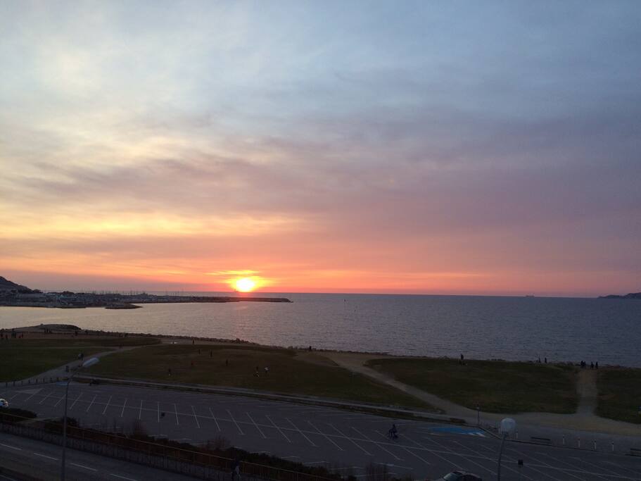 Coucher du soleil :)