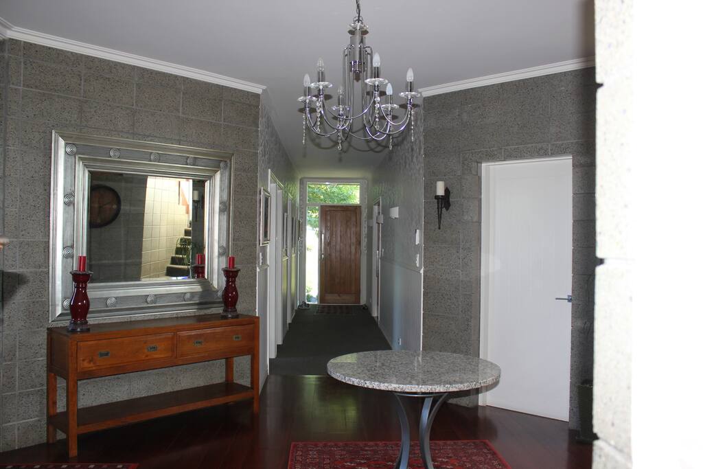 Entranceway to the apartments