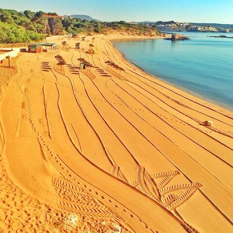 Une Chambres privée à 150m d'un décor paradisiaque